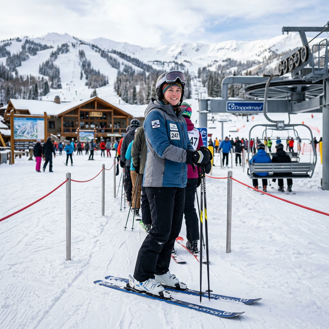 Lift Line Etiquette: What to Do With Your Ski Poles